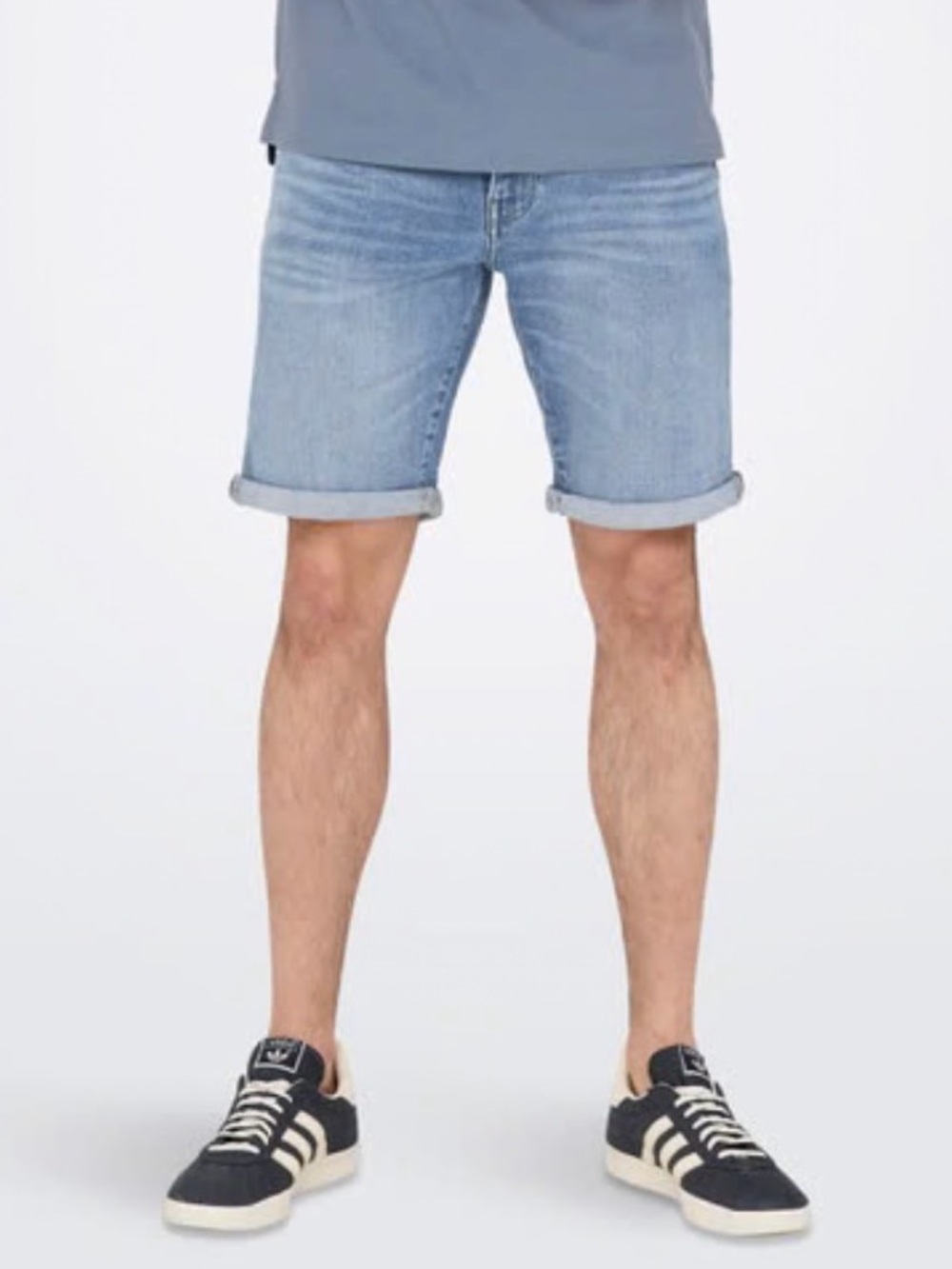 Only & Sons Denim Shorts in Light Blue